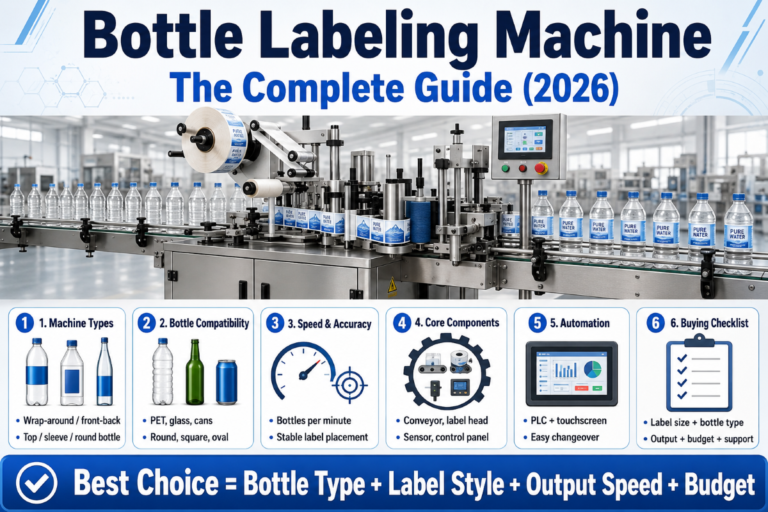 Bottle Labeling Machine: The Complete Guide (2026)
