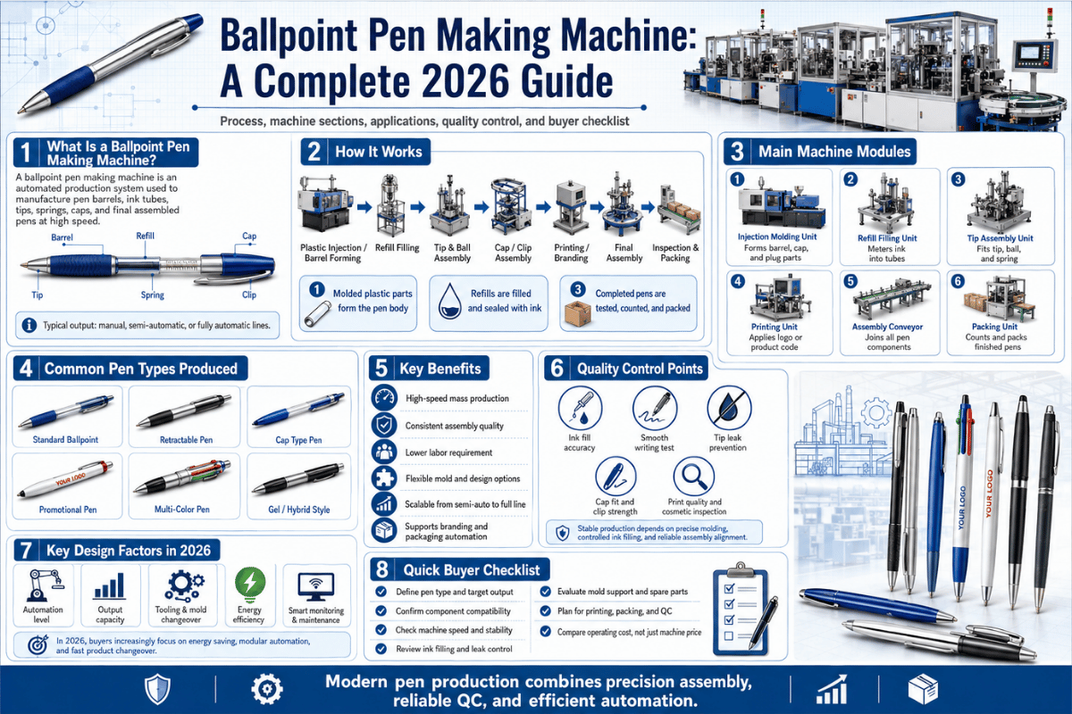 Ballpoint Pen Making Machine A Complete 2026 Guide