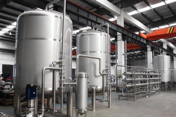 Automated water bottling system manufacturing 7