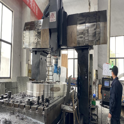 Industrial beverage filling machine integration detail