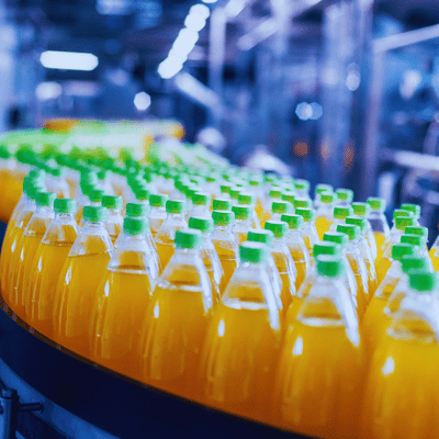 Juice and Yogurt Drink Lines Application
