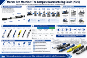 Marker Pen Machine The Complete Manufacturing Guide (2026)