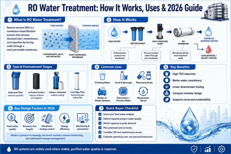 RO Water Treatment How It Works, Uses & 2026 Guide