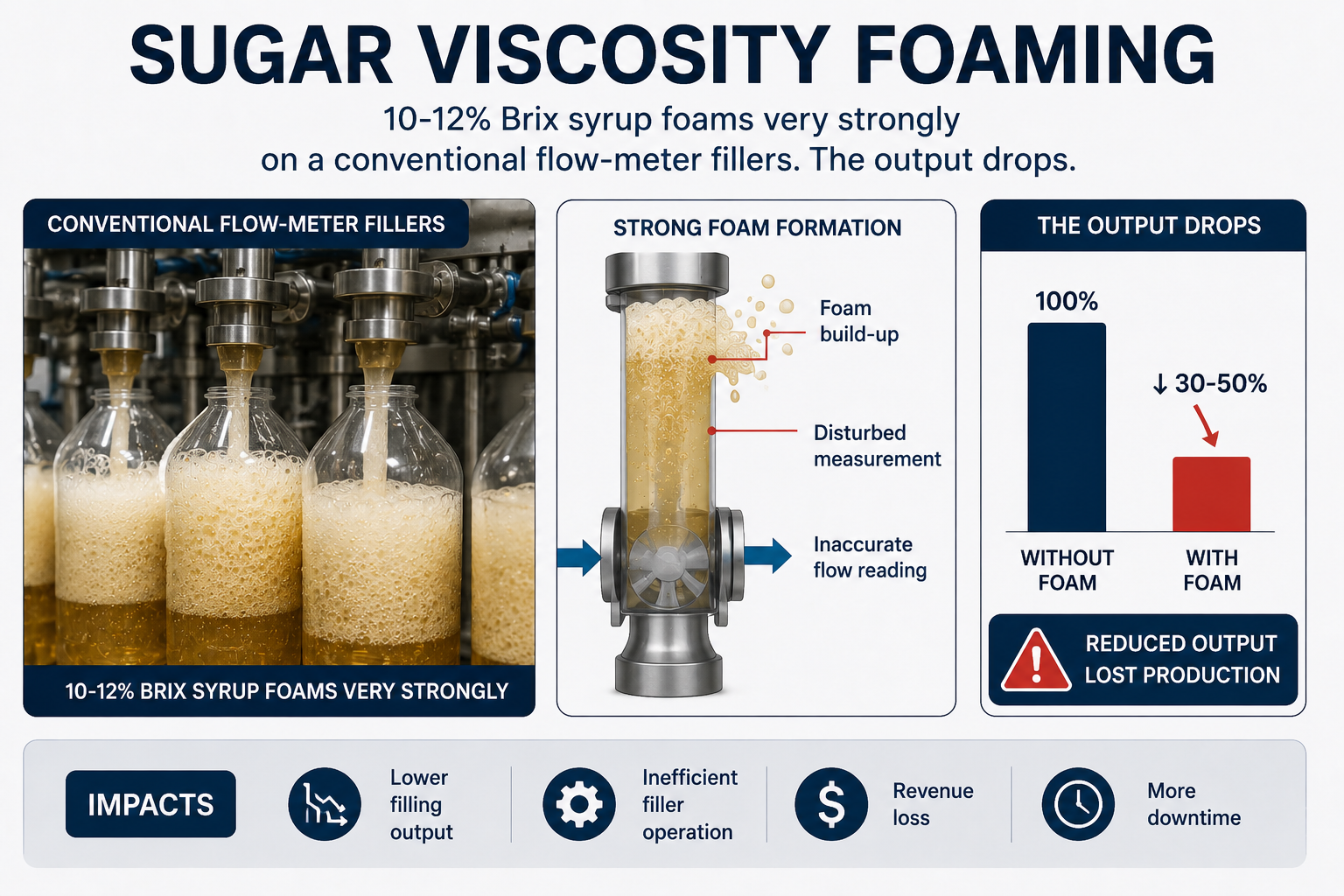 Sugar Viscosity Foaming
