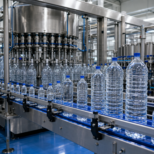 Still and mineral water filling