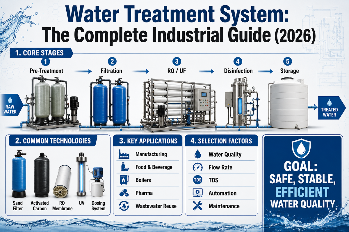 Water Treatment System The Complete Industrial Guide (2026)