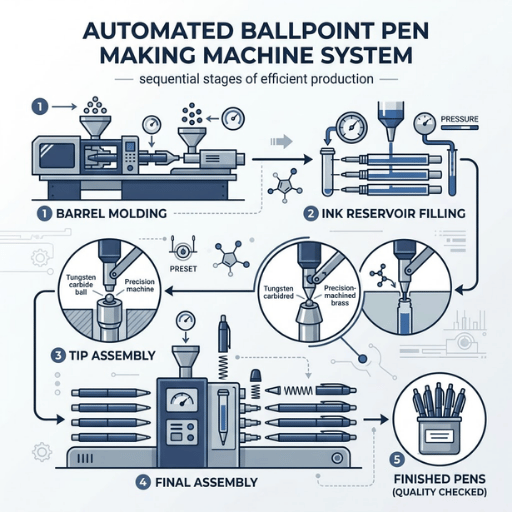 What Is a Ballpoint Pen Making Machine