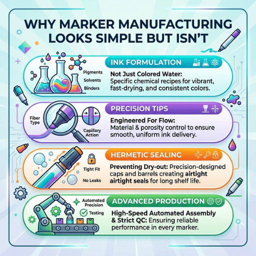 Why Marker Manufacturing Looks Simple but Isn't
