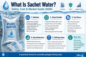 What Is Sachet Water? Safety, Cost & Market Guide (2026)