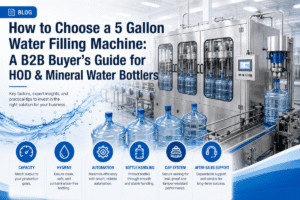 How to Choose a 5 Gallon Water Filling Machine: A B2B Buyer's Guide for HOD & Mineral Water Bottlers