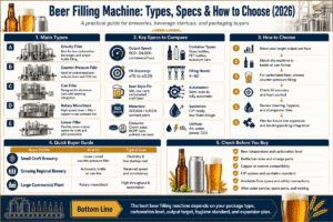Beer Filling Machine: Types, Specs & How to Choose (2026)