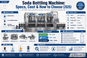 Soda Bottling Machine: Specs, Cost & How to Choose (2026)