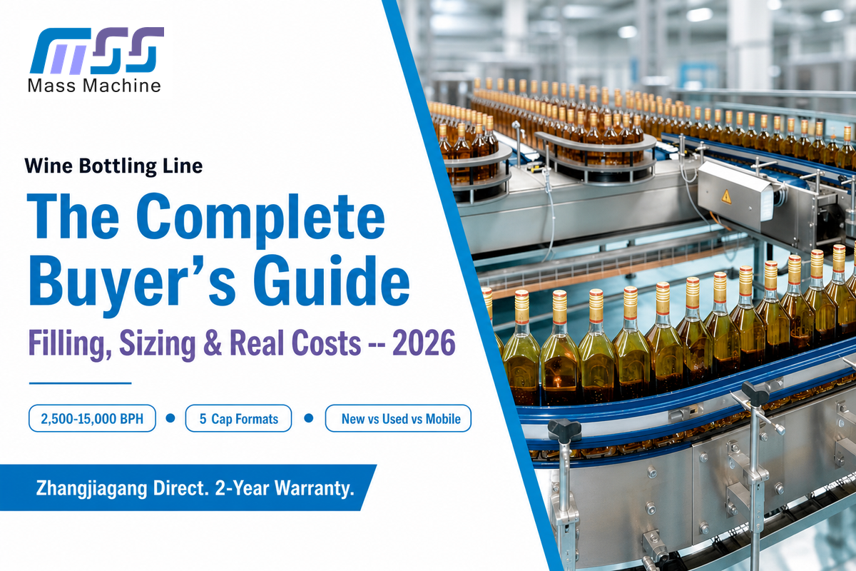 Wine Bottling Line: Filling, Sizing & Costs (2026)