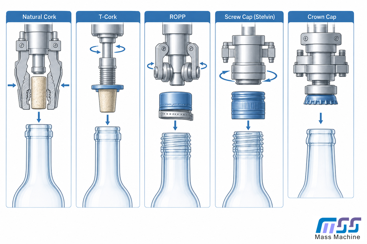Cap & Closure Format, Why Most Wineries Need More Than One — Mass Technology