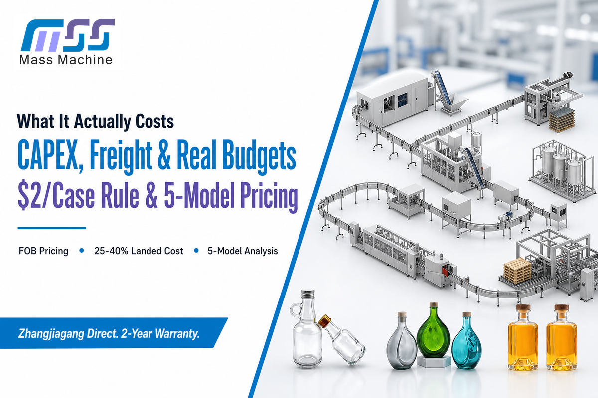 What a Wine Bottling Line Actually Costs — Mass Technology