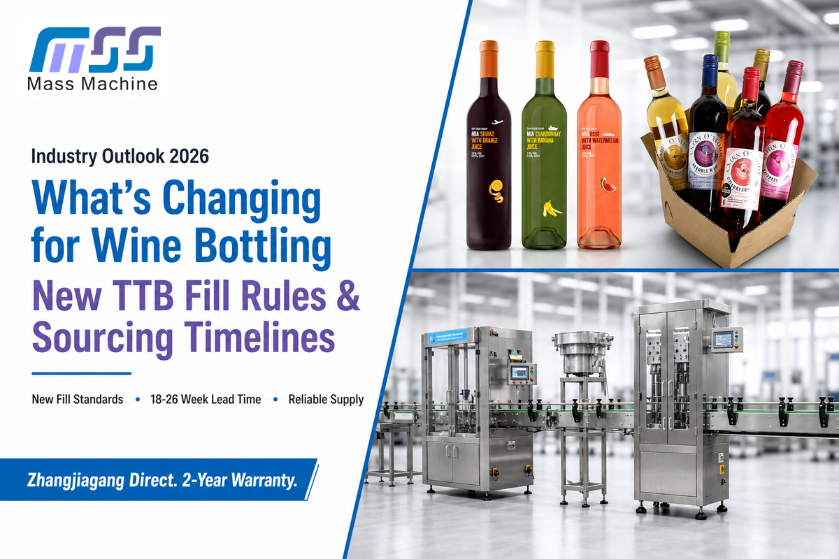 Industry Outlook: What's Changing for Wine Bottling in 2026 — Mass Technology