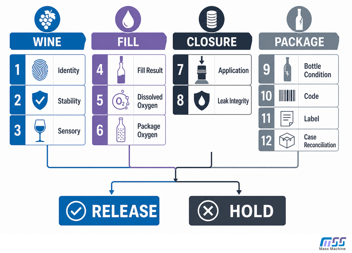 Apply the 12-Point Bottle Release Matrix — Mass Technology