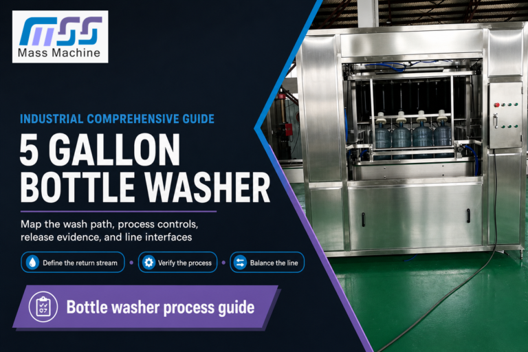 5 Gallon Water Bottle High Pressure Washer process planning guide by MassTech