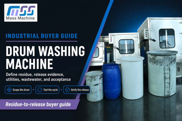 Industrial Drum Washing Machine: 9-Step Buyer Guide