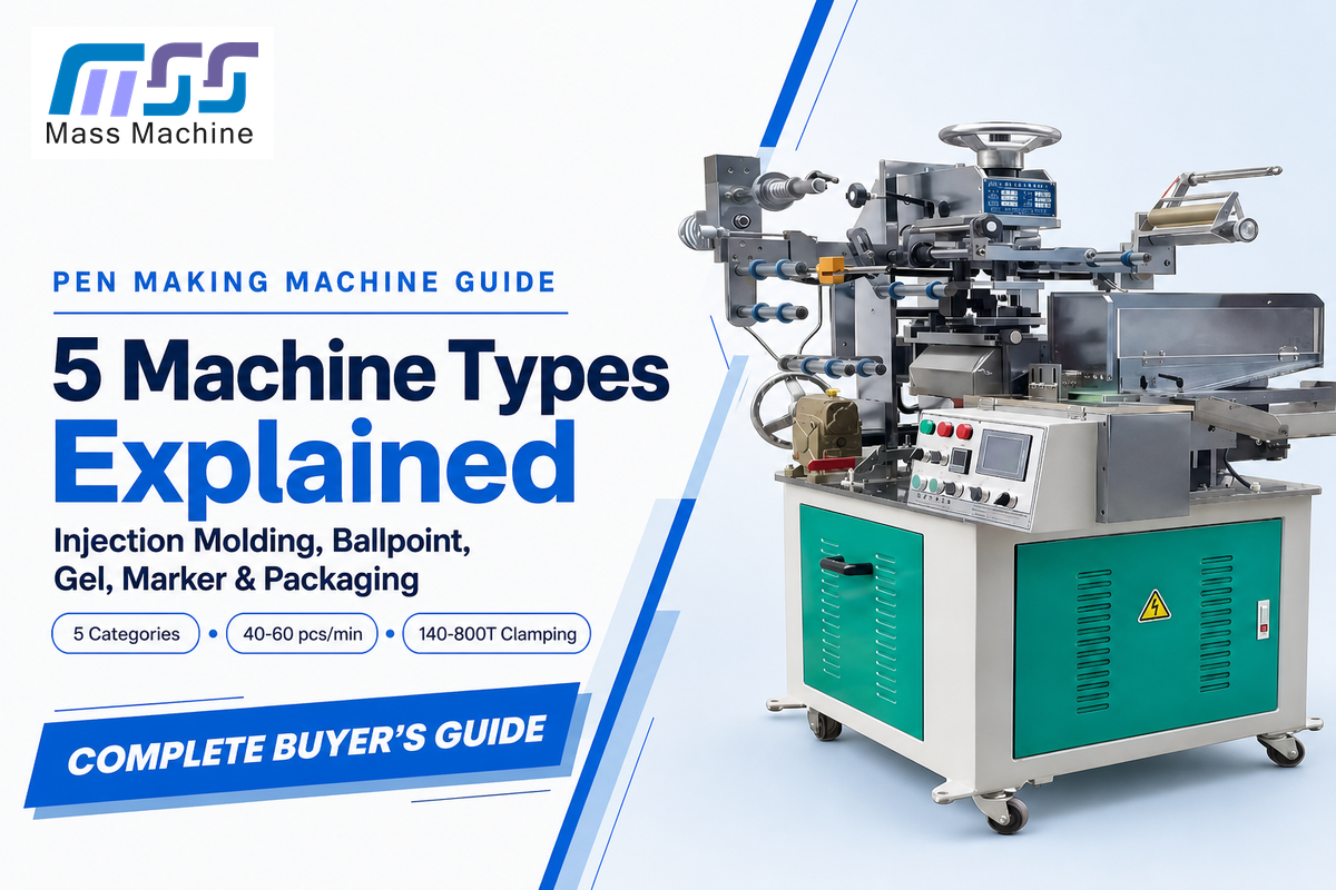 Pen Making Machine Guide: 5 Types Explained (2026)