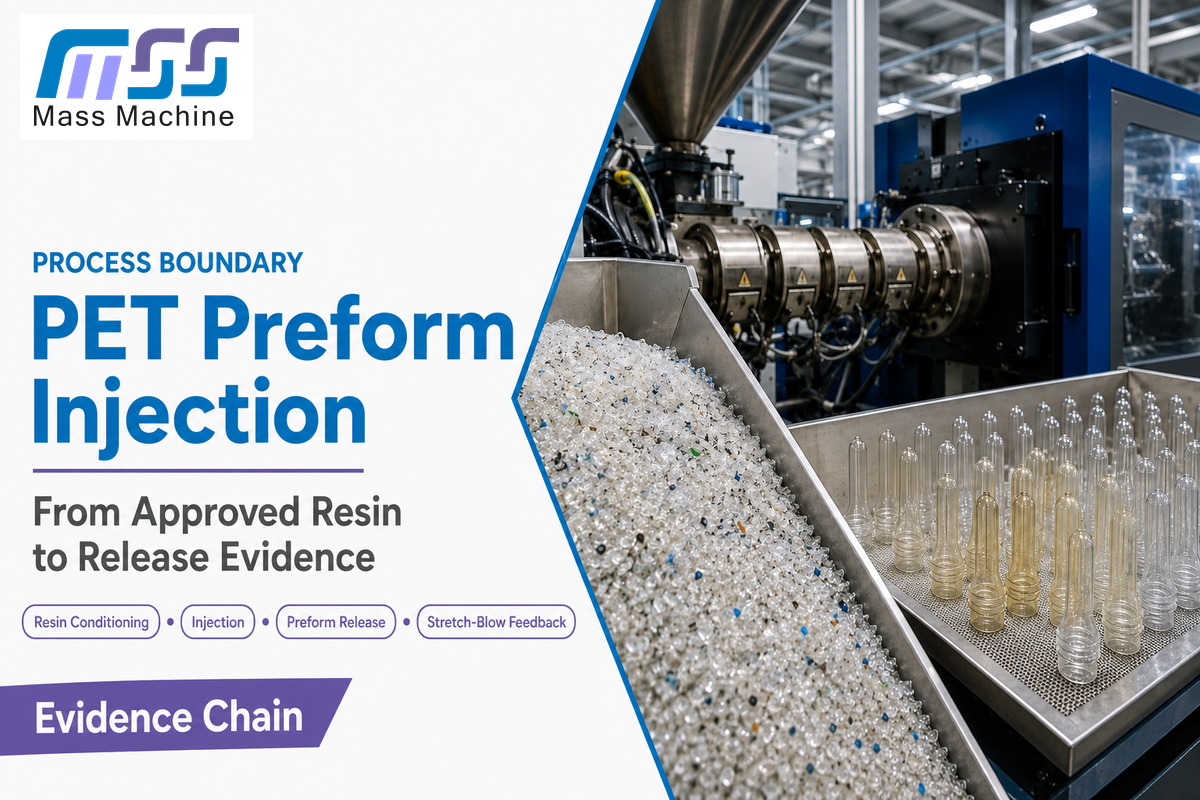 1. Define the PET Preform Injection Process Boundary — Mass Machine