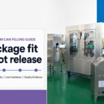 Cover showing a Mass Technology can filling machine with package-fit and quality-release framing.