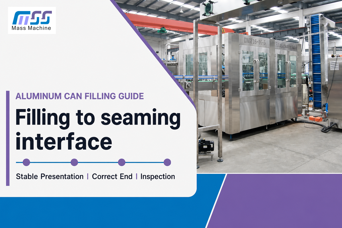 Filler and seamer equipment illustrate the package handoff and need for closure inspection.